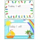 Writing for Daily Goal Setting {Kindergarten/First/Second/Special Education}